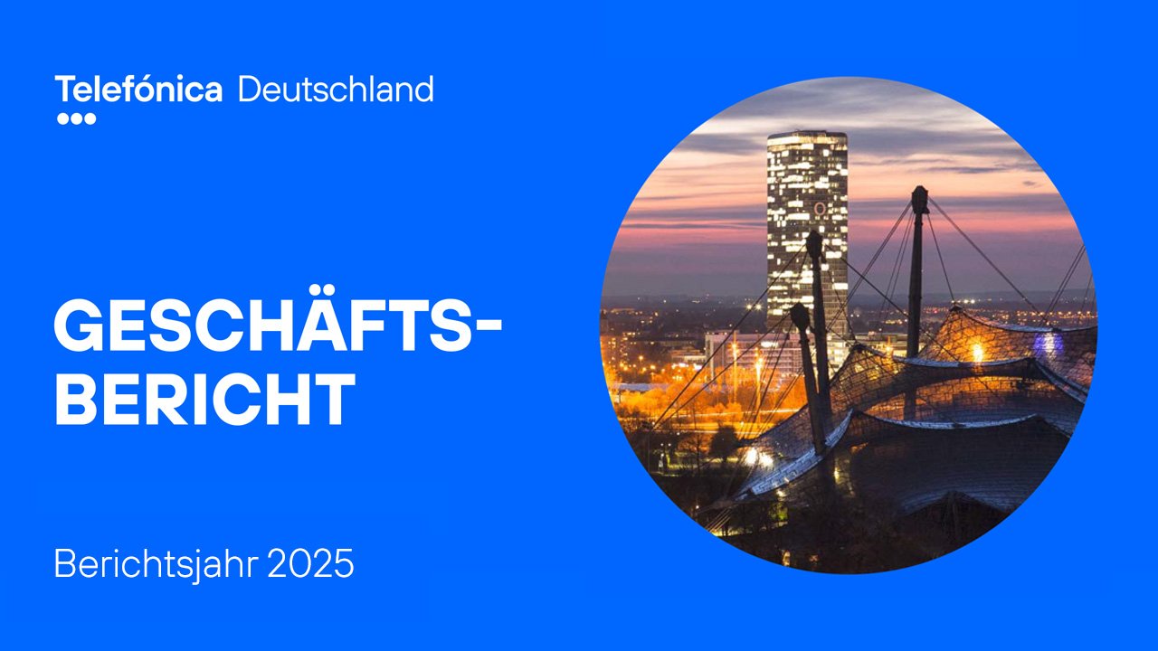 Deckblatt des Geschäftsberichts 2025. Link führt zur Download-Seite des Geschäftsberichts.
