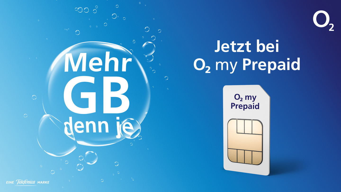 Mobile Freiheit: Mehr Daten zum kleinen Preis bei den neuen o2 Prepaid Tarifen  Telefónica 